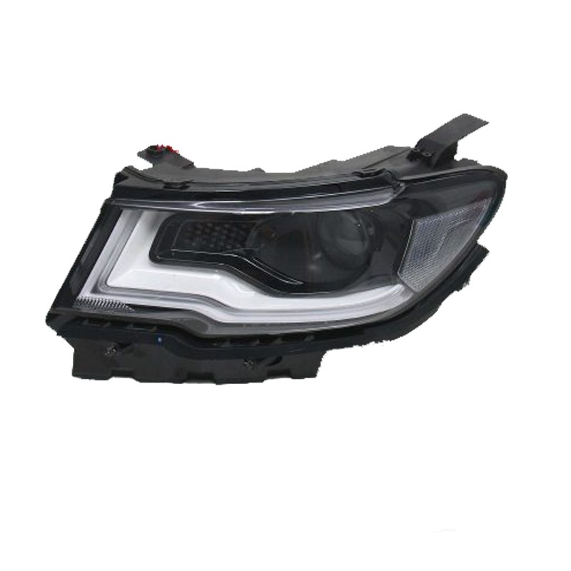 Farol Principal JEEP COMPASS Lado Direito Regulagem Elétrica com Motor com Led - RUFATO 27846